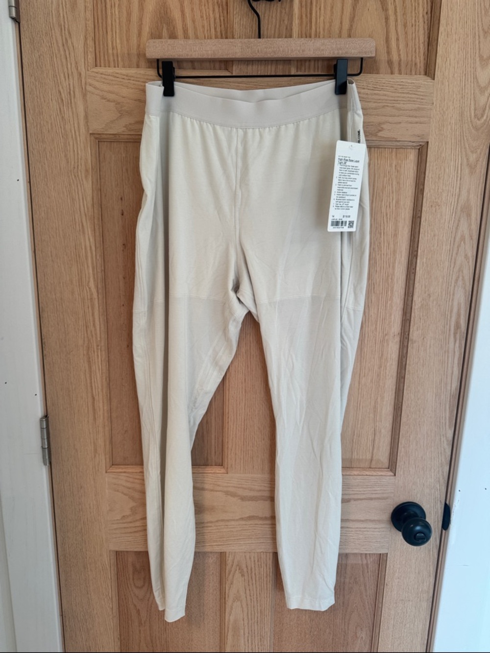 Lululemon High-Rise Base Layer Tight 28" in Bone